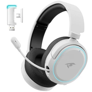 Wireless Gaming Headset, 7.1 Surround Sound, 2.4GHz USB Gaming Headphones wit... - Picture 1 of 9