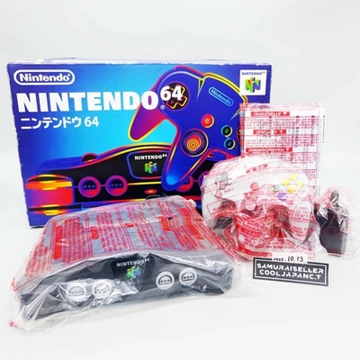 Nintendo 64 N64 Game Console System NUS-001 Black Japan NEW - Image 1 of 4