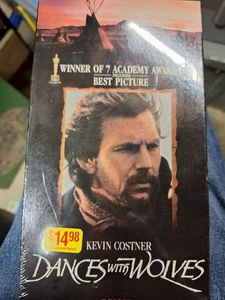 Dances with Wolves (VHS, 1991, Orion) Kevin Costner - Brand New / Sealed - Picture 1 of 2