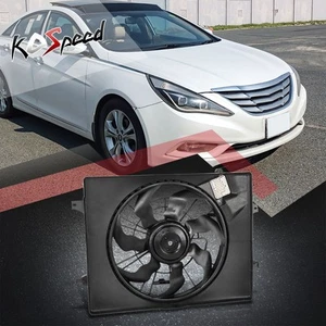 Factory Style Radiator Cooling Fan Assembly for 11-15 Sonata/Optima 2.4L Hybrid - Picture 1 of 6