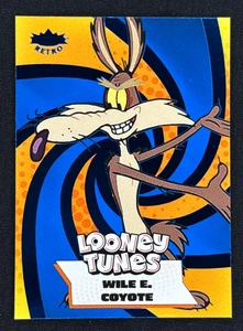 2024 Fleer Retro Looney Tunes Wile E. Coyote Blue Parallel Base #9 - Picture 1 of 2