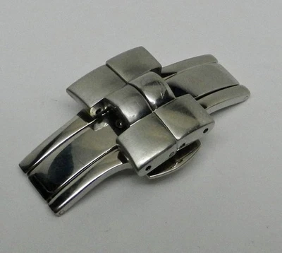 Reloj Hombre Movado Medallista Acero Inoxidable Pulsera Correa Cierre Mariposa 84 E7 1890 Foto 1 de 4