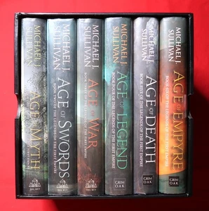 ALL SIGNED Michael Sullivan Legends Of The First Empire 6 Hardcover Book Set - Picture 1 of 22