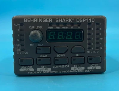 Procesador de señal Behringer Shark DSP110 sin cables incluidos envío gratuito Foto 1 de 3