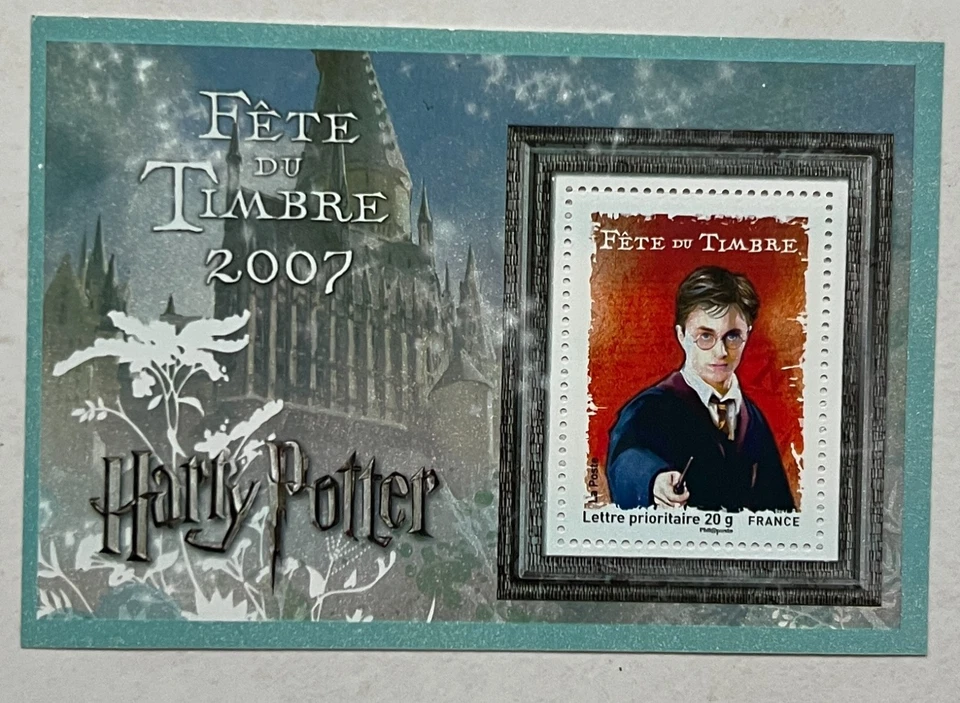 Timbres France Feuillet BF 106 Harry Potter 2007 NEUF - Photo 1/1