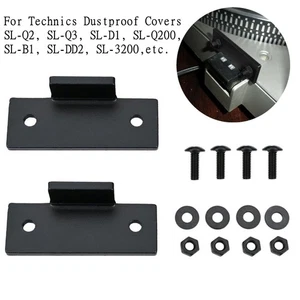 For Technics SL-D2 3200 B2 Q2 D3 Others Turntable Dust Hinge Tabs Repair Black - Picture 1 of 11
