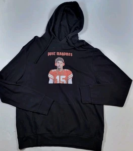 Post Mahomes Hoodie Mens 2XL Patrick Mahomes Post Malone Parody Long Sleeve - Picture 1 of 4