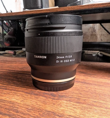 Tamron 24mm f/2.8 Di III OSD M 1:2 Wide Angle Lens For Sony E-mount - Image 1 of 4