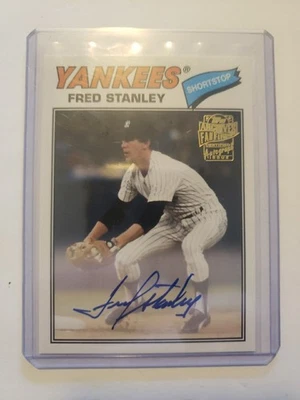 1977 Design Fred Stanley #FFA-FS Autographed Certified - Image 1 of 2