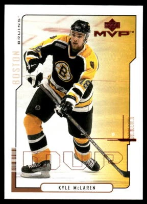 2000-01 Upper Deck MVP #18 Kyle McLaren Boston Bruins Hockey Card - Image 1 of 2