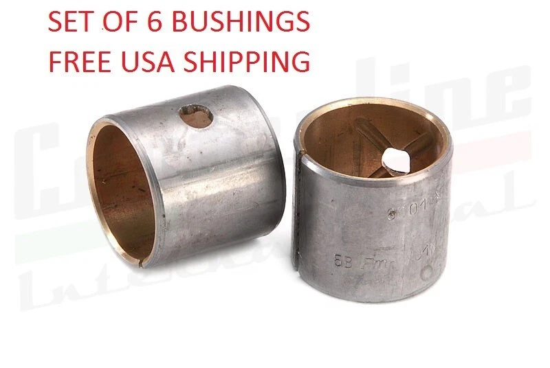 ALFA ROMEO GTV6 MILANO 164 2,5 Л 3,0 Л НАБОР ИЗ 6 ПОРШНЕВЫХ ШТИФТОВЫХ ВТУЛОК НОВЫЙ - Изображение 1 из 1