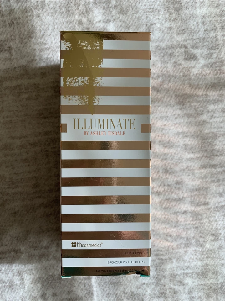 Sujetador Cosmetics Illuminate de Ashley Tisdale Bronceador Corporal Diosa del Sol Nuevo en Caja Foto 1 de 4