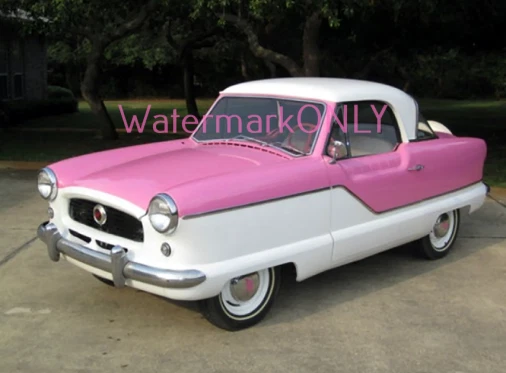 1960s Nash Metropolitan "Classic American Car" PHOTO! #(1P)  - Image 1 of 1