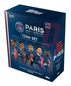 Topps PSG Paris Saint-Germain 2023/24 zestaw drużynowy zapieczętowane pudełko - Zdjęcie 1 z 11