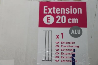 nordlinger Pro Verlängerung E Klemmgitter Romeo 20 cm, Farbe: Silber - Bild 1 von 2