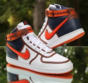 Nike Vandal High Orange Obsidian 2007 Men’s Size 14 White 309427-181 - Picture 1 of 19