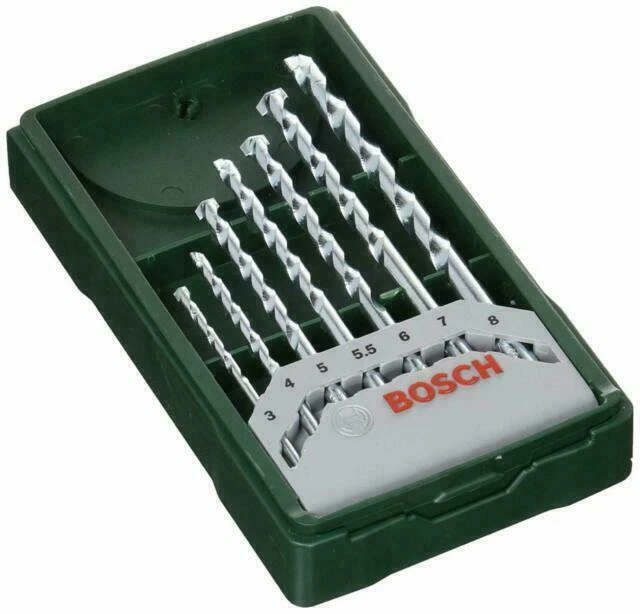Bosch Masonry Twist Drill Bit Set