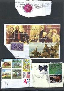 USA miscellaneous stamps on piece. Very Fine Used. FU. - Picture 1 of 1