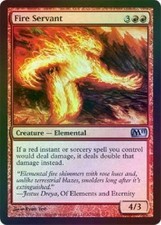 MtG x1 Foil Fire Servant Magic 2011 (M11) - Magic the Gathering Card