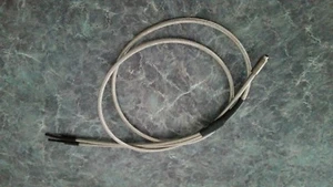 STAINLESS STEEL SHEATHED FIBER OPTIC CABLE 38" - Picture 1 of 4