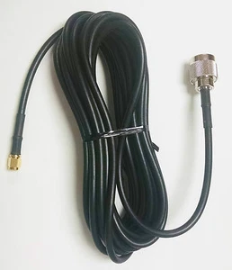 2.4 GHz Extension Cable SMA Male to N Male for N type Antenna 15-WC03 - Picture 1 of 3