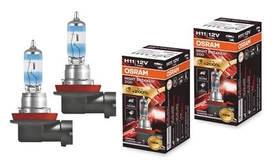 2x OSRAM H11 Night Breaker 200 +200% NEXT GENERATION 12V 55W PGJ19-2 - Bild 1 von 4