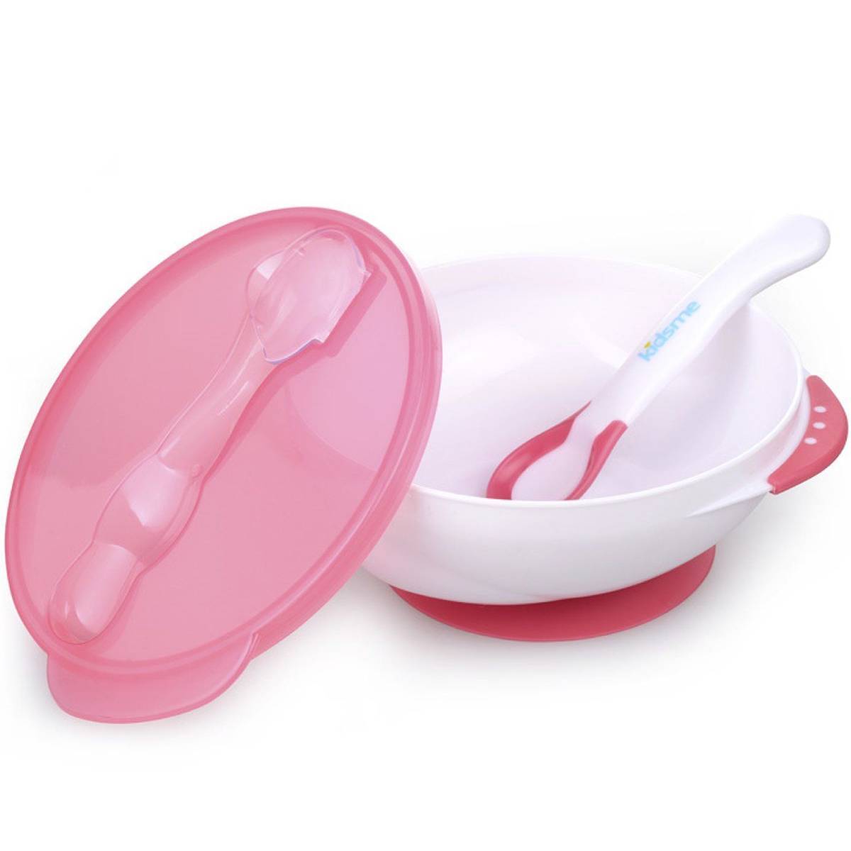 Piattino Scaldapappa Nuby Con Cucchiaino - Colorati, Con Ventosa, Per Bambini - Foto 7