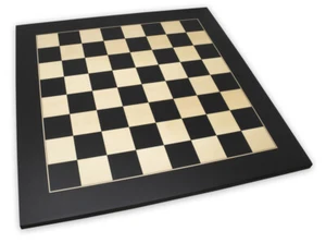 NEW Chess Board hand made in Spain by Rechapados Ferrer #1135 -BLACK DELUXE - Picture 1 of 12