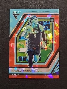 2022-23 Panini Flux Paolo Banchero RC Red Cracked Ice Prizm Magic #237 SP