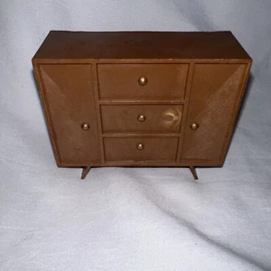 VINTAGE MCM MINIATURE DOLLHOUSE DRESSER - Picture 1 of 5
