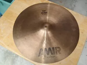 1st Gen 80s ZILDJIAN AMIR 14" HI HAT CYMBAL. 972g. Single Top Only drums ride - Picture 1 of 8