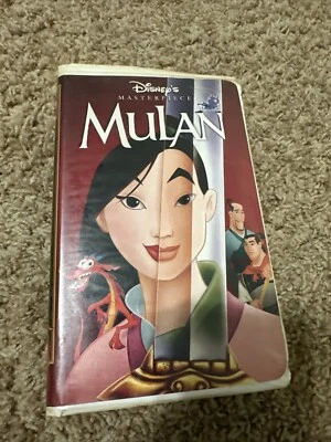 Walt Disney Mulan Masterpiece Collection (VHS, 1999) #12747 Rated G - 88 Minutes - Image 1 of 3