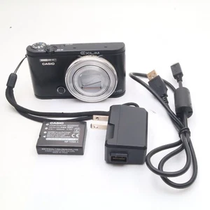 【Excellent+5】CASIO EX-ZR4100 12.7MP Wi-Fi Black Compact Digital from Japan - Picture 1 of 8