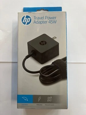 Genuine HP 45W blue tip laptop AC Adapter Power Supply charger 19.5V TPN-LA03 - Image 1 of 4