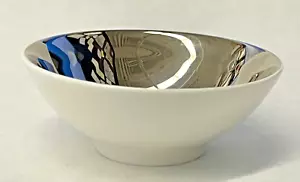 Dibbern Fine Bone China Nussschale Dipschale Platin Germany Platinweiß klein - Bild 1 von 9