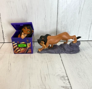 Estatuilla de marioneta de dedo de colección Lion King Scar Toys Burger King Kids Meal 1995 - Imagen 1 de 6