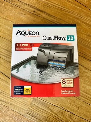 Aqueon QuietFlow 20 Up to 30-Gallon Power Filter Cartridge Brand New - Image 1 of 4