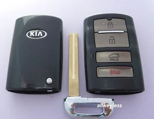 OEM KIA CADENZA K900 keyless entry smart remote fob SY5KHFNA433 +NEW KEY INSERT - Picture 1 of 5