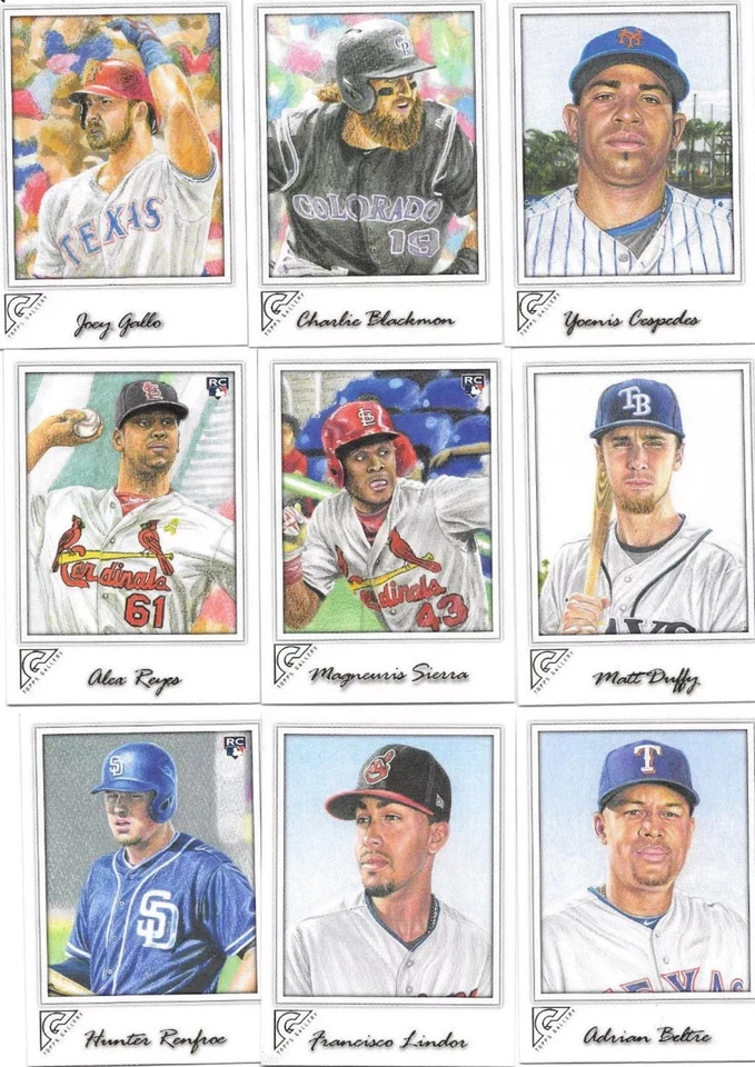 2017 Topps Gallery Base Card (1-150) Complete Your Set, You Pick, Mint - Image 1 of 1