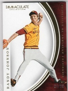 2016 Immaculate Collection Collegiate Gold #1 Randy Johnson - 24/99 (041H)