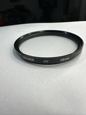 Neewer 58mm lens UV Filter Digital Slim / Thin profile for Wide Angle - Image 1 of 4