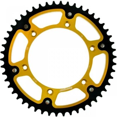 SuperSprox Stealth Gold Sprocket 520 Pitch 50 Teeth Husqvarna TE 450 2005-2006 Foto 1 de 4