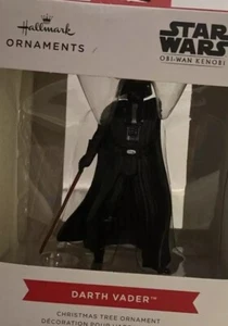 Star Wars Christmas Ornament - Darth Vader with Lightsaber Hallmark - Picture 1 of 5