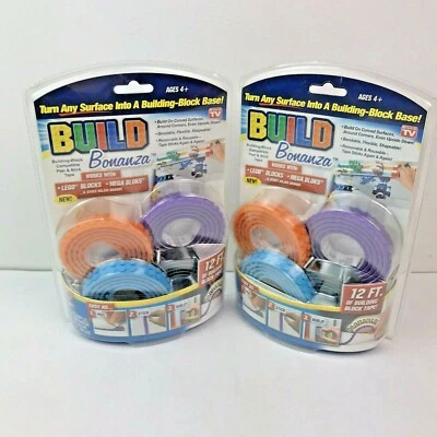 Build Bonanza Block Peel And Stick Tape 12ft - 2 Packs - Image 1 of 4