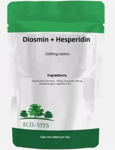 Diosmina y Hesperidina 1000MG Comprimidos | Salud Circulatoria y Venosa - Imagen 1 de 2