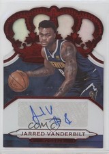 2018-19 Panini Crown Royale Red /99 Jarred Vanderbilt #CR-JVB Rookie Auto RC