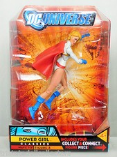 DC Universe Classics 2010 POWER GIRL (DCUC Wave10 Fig 4) BAF IMPERIEX_MOC NEW