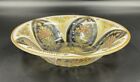 Antique Rare Glass Josephine Glassworks Bohemian Gold Plated Decorated Bowl Dish