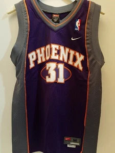 VINTAGE NIKE PHOENIX SUNS Shawn Marion STITCHED SEWN NBA JERSEY YOUTH MEDIUM  - Picture 1 of 2