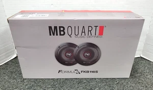 MB Quart FKB116S Formula Series 2-Way Full Range Speakers - Picture 1 of 7